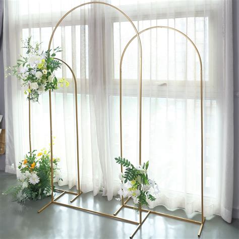 Chiara Backdrop Arched Wall, Metal Arch Stand and Fabric 